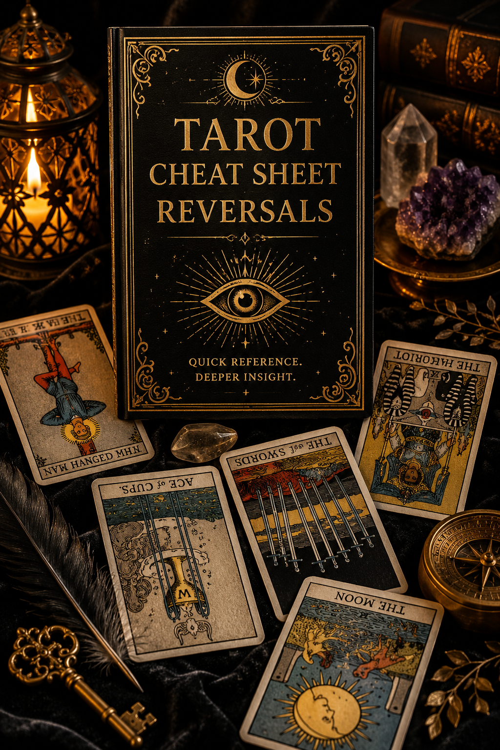 Tarot cheat sheet reversals