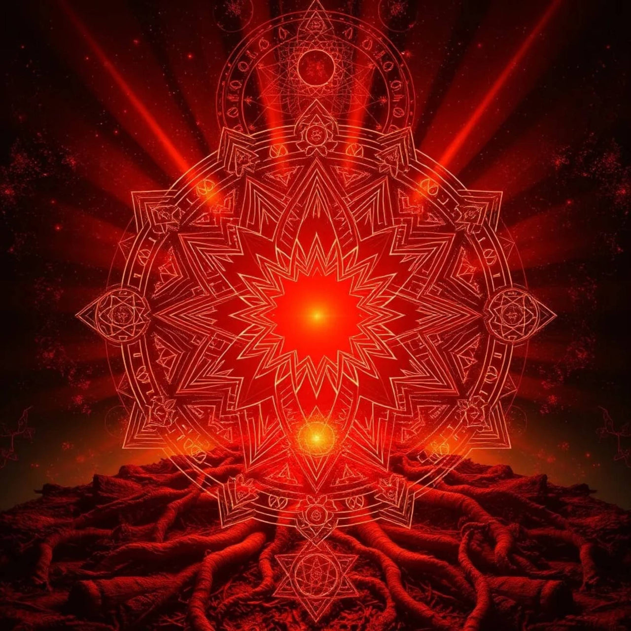 ROOT CHAKRA ART – DIGITAL DOWNLOAD (Printable Wall Art)