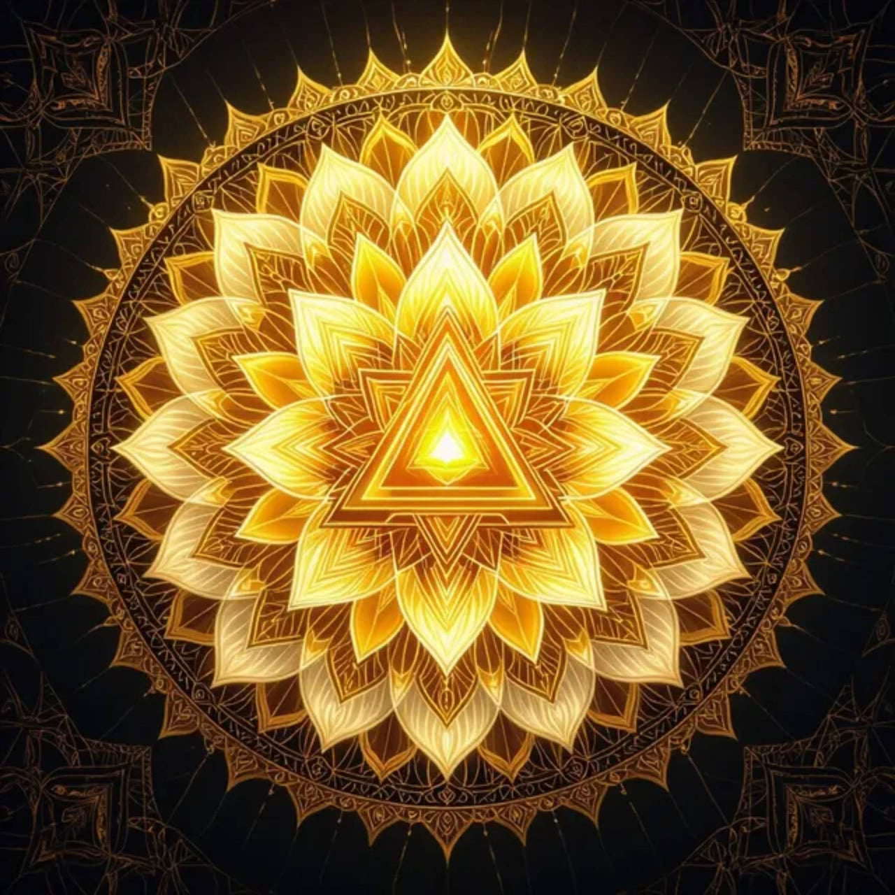 SOLAR PLEXUS CHAKRA ART – DIGITAL DOWNLOAD (Printable Wall Art)